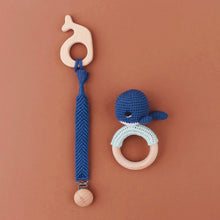 Load image into Gallery viewer, Wooden Rattle Toy Gift Set | Baby Whale
